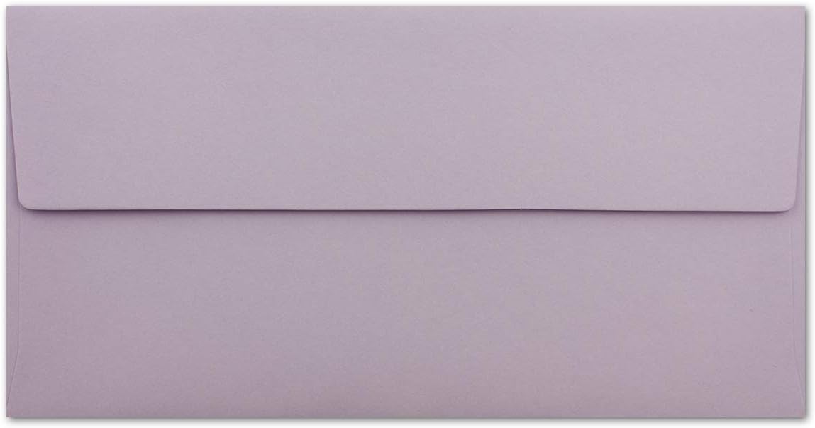 50 envelopes DIN long - purple - 110 g m² - 11 x 22 cm - very dimensionally stable - self-adhesive - quality brand: - Image 5