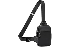 Mini Sling Bag for Men and Women,Small Crossbody Bag,Casual Chest Bag Phone Trendy Waterproof Daypack Backpack for Travel