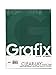 Grafix GRP-P05CV1114 Lay Clear Plastic Film 25 Sheet Pad, 11
