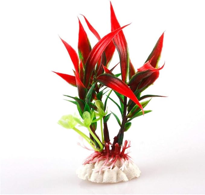 Zonster 1Pc Red Vivid Submarine Ornament Artificial Grün ...