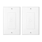Cable Matters 2-Pack 1-Gang Wall Cable Pass Through