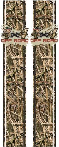 Mossy Oak Graphics 12010-SGB Shadow Grass Blades Mud Splash '4x4 Off Road' Rear Quarter Panel Kit