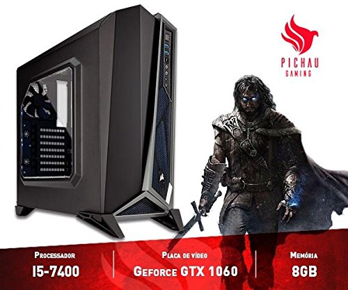 Computador Gamer Pichau Intel Core i5-7400 8gb (geforce Gtx 1060 6gb) 1tb