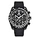 Watches, Mens' watches Chronograph Sport Watch Waterproof Date Quartz Wrist Watch in Black Silicone Band