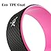 Risefit Dharma Yoga Prop Wheel for Yoga Poses, Pinkthumb 3