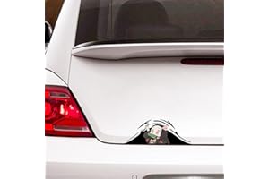 EARLFAMILY 5.1'' for Nezuko Demon Slayer Funny Car Sticker Motorcycle Laptop Bumper Decal Vinyl JDM RV Van Car Accessoires Waterproof Decor