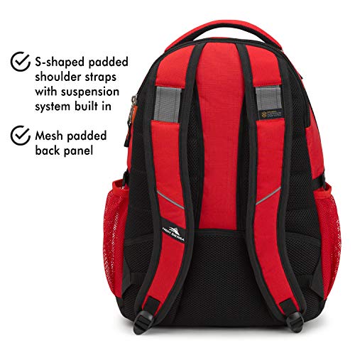 High Sierra Swerve Laptop Backpack, 17-inch Laptop Backpack for High School or College, Ideal Gaming Laptop Backpack High Sierra Swerve Laptop Backpack, 17-inch Laptop Backpack for High School or College, Ideal Gaming Laptop Backpack