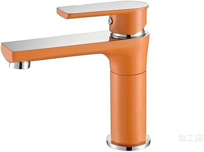 LYYU Latón cromado moderno lavabo toque contemporáneo gira 360 grados