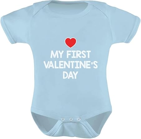 valentines day baby grow