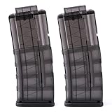 Worker Magazine, PeleusTech Customized 12 Short Darts Magazine Quick Reload Clip - Transparent Black