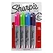 SHARPIE Permanent Marker, Chisel Tip, Assorted Fashion Colors, 4-Count