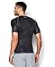 Under Armour UA HeatGear Armour Printed Compression Shirt MD Black