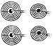 Bazos 4 Pack - MP22YA Electric Range Burner Element Unit SET - 2 x MP15YA 6