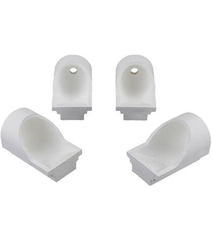 thumbnail image 2 of 2 Pack Dental Lab & Jewelry Centrifugal Casting Crucible – Hooded Type, Silica Quartz 2 of 3