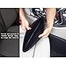 Anynow Car Seat Gap Filler Console Side Pocket Organizer Seat Catcher Premium PU Leather 2 Pack(Black)