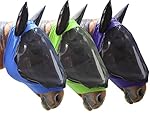 Derby Extra Comfort Lycra Grip Fly Mask with Ears Horse and Mini