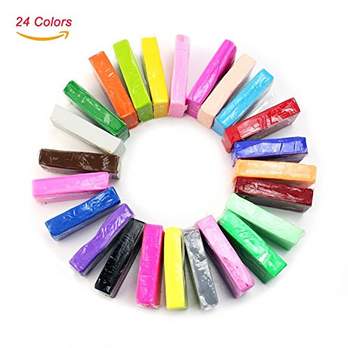 UPC 700381485594, 2013newestseller 24pcs Colorful Fimo Effect Polymer Clay Blocks Soft Moulding Craft Creative Fun