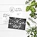 Hadley Designs 50 Blank Chalkboard RSVP Cards, Postcards-No Envelopes Needed, Perfect for Weddings, Showers, Birthdays & Parties