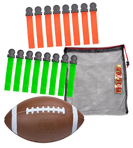 POOF Pro Gold Flag Football Set