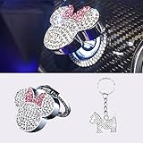Bling Crystal Rhinestone Car Push to Start