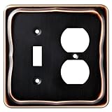 Brainerd 144413 Tenley Single Switch/Duplex Wall Plate / Switch Plate / Cover