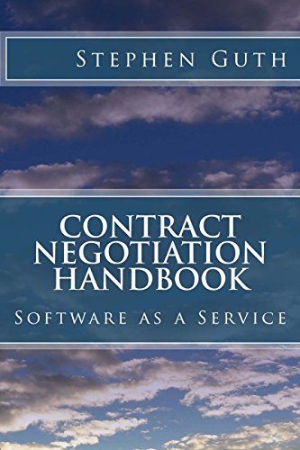 Contract Negotiation Handbook: Software as a Service - //medicalbooks.filipinodoctors.org