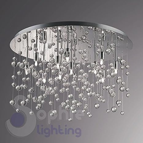 Lamparas de techo bola cristal | Lámparas de techo