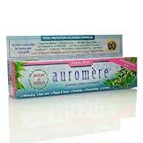 Ayurvedic Herbal Toothpaste Foam-free Cardamom-Fennel by Auromere - Fluoride-Free, Natural, with Neem, Vegan and Sulfate-Free - 4.16 oz