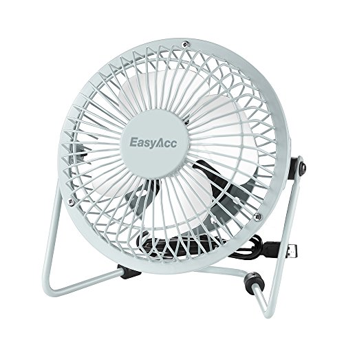 Best small white desk fan 4 inches