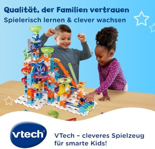 80-542349 Marble Rush Ultimate Set Electronic XL100E, Circuito de canicas, Juguete de construcción niños +4 años, Versión ESP