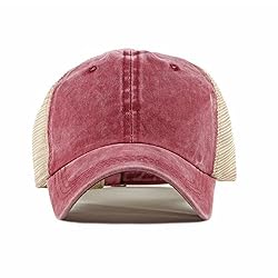 Croogo Unisex Adjustable Athletic Trucker Hat