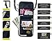 Passport Holder by Organizer Solution, Travel Wallet with Rfid, Black Neck Pouch