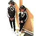 TUOKAY 11mm Thick Rope Chain Heavy Fake Big Gold Rope Chain Costume, Sparkling Big Chunky Hip Hop Faux Gold Chains for Rap Gangsta, 24