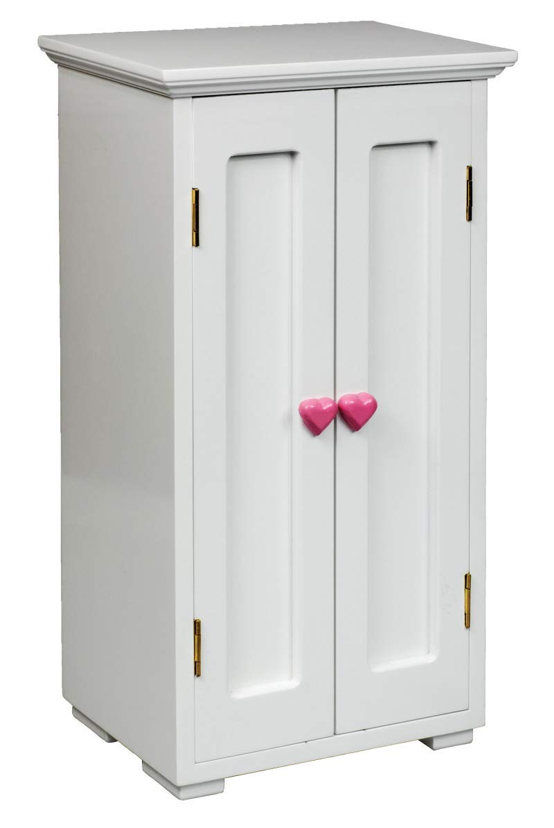 Buy The Queen S Treasures White Wooden Storage Wardrobe Closet