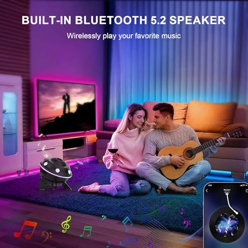 Yoyorule Galaxy Projector for Bedroom, 13 in 1 Planetarium Star Projector with Solar System & Constellation, 360° Rotating Galaxy Light, Space Night Light for Kids Adults Gifts