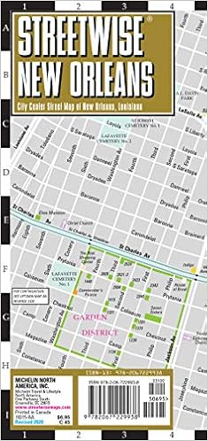 New Orleans Streets Map Streetwise New Orleans Map - Laminated City Center Street Map Of New Orleans,  Louisiana: City Plans (Michelin City Plans): Amazon.co.uk: Michelin:  9782067229938: Books