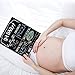Gift for Expecting Moms - Pregnancy Announcement Chalkboard - Weekly Tracker and Baby Milestone Sign