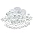 Kobwa(TM) Cake Jelly Candy Marzipan Fondant Torte Kuchen Baking Mold Set(Set of 33 Pcs) With Kobwa's Keyring