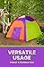 Alvantor Kids Tent Indoor Children Play Toy Toddler Pop up Outdoor Games Colourful Curvy Patent, 48