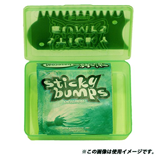 Sticky Bumps Surfboard Wax Box and Comb Kit, Color may vary Best