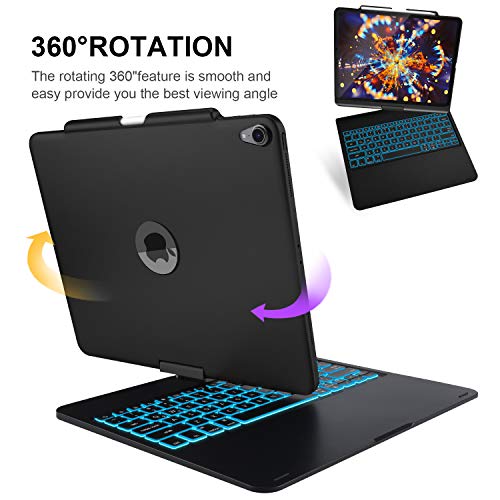 5 ELTD+Keyboard+2018+360%25C2%25B0Rotation+Function+Wireless