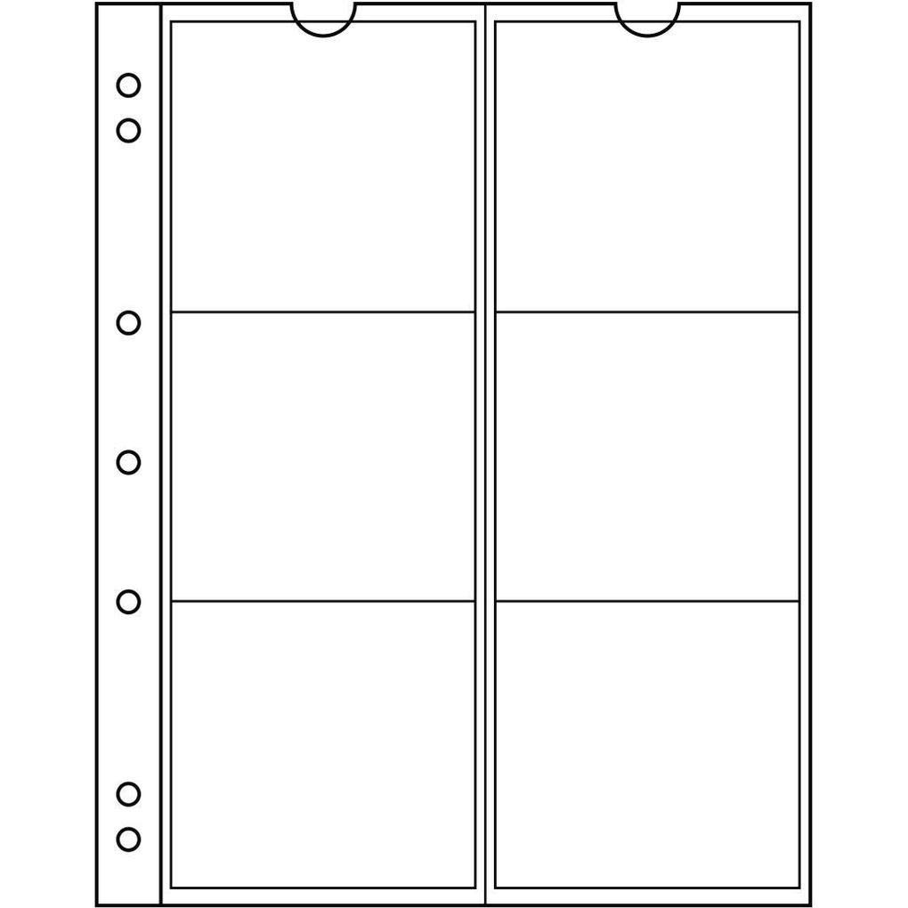 Leuchtturm NUMIS 66, 4 Pockets for Coins up to 66 mm, 5 Coin Sheets