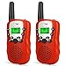 Friday Kids Walkie Talkies Boys Girls, Best Christmas Top Toys for 3-12 Year Old Girls Gifts for Girls Age 5-10 Fun New Party Toys Stocking Stuffer for Girls Toddlers Kids Halloween Red FDUSWT04