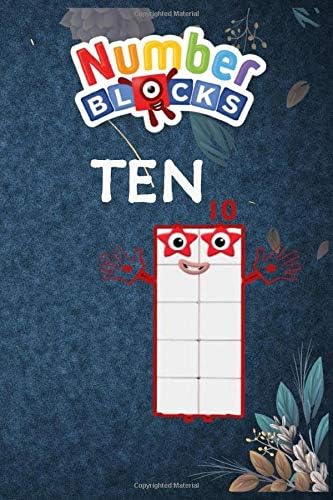 NUMBERBLOCKS TEN: NOTEBOOK CONFETTI WRITING JOURNAL DIARY PLANNER GIFTS FOR KIDS GIRLS WOMEN Paperback – January 15, 2020
