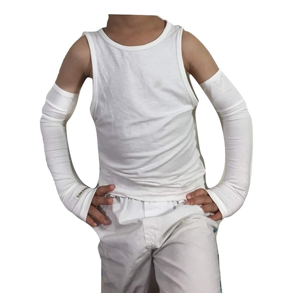 Edenswear Zinc-Infused Sleeves Bandage for Kids with Eczema - Wet Wrap Therapy (XXSmall)