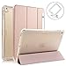 Valkit Case for iPad Air (3rd Gen) 10.5'' 2019, iPad Pro 10.5'' 2017, Smart Stand Protective Heavy Duty Rugged Impact Resistant Armor Cover for iPad Air 3 10.5 Inch 2019[Auto Sleep/Wake], Rose Gold