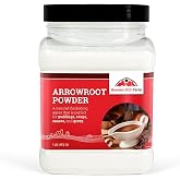 Hoosier Hill Farm Premium Arrowroot Powder Pound, 16 Oz | Arrowroot powder thickens sauces, gravies, and pie fillings. Naturally gluten-free; neutral flavor, clear set.