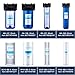Geekpure 20-Inch PP Polypropylene Sediment Filter Cartridge for Whole House Water Filter System-4.5