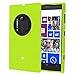Cadorabo Case Compatible with Nokia Lumia 1020 in Jelly Green - Shockproof and Scratch Resistant TPU Silicone Cover - Ultra Slim Protective Gel Shell Bumper Back Skin
