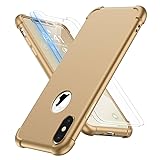 ORETECH for iPhone Xs Max Case, with [2 x Screen